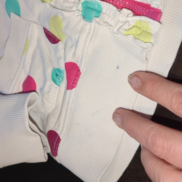 3-4yrs M&Co hoodie jacket excell. used condition, all seams & zip in great cond. - Picture 10 of 10